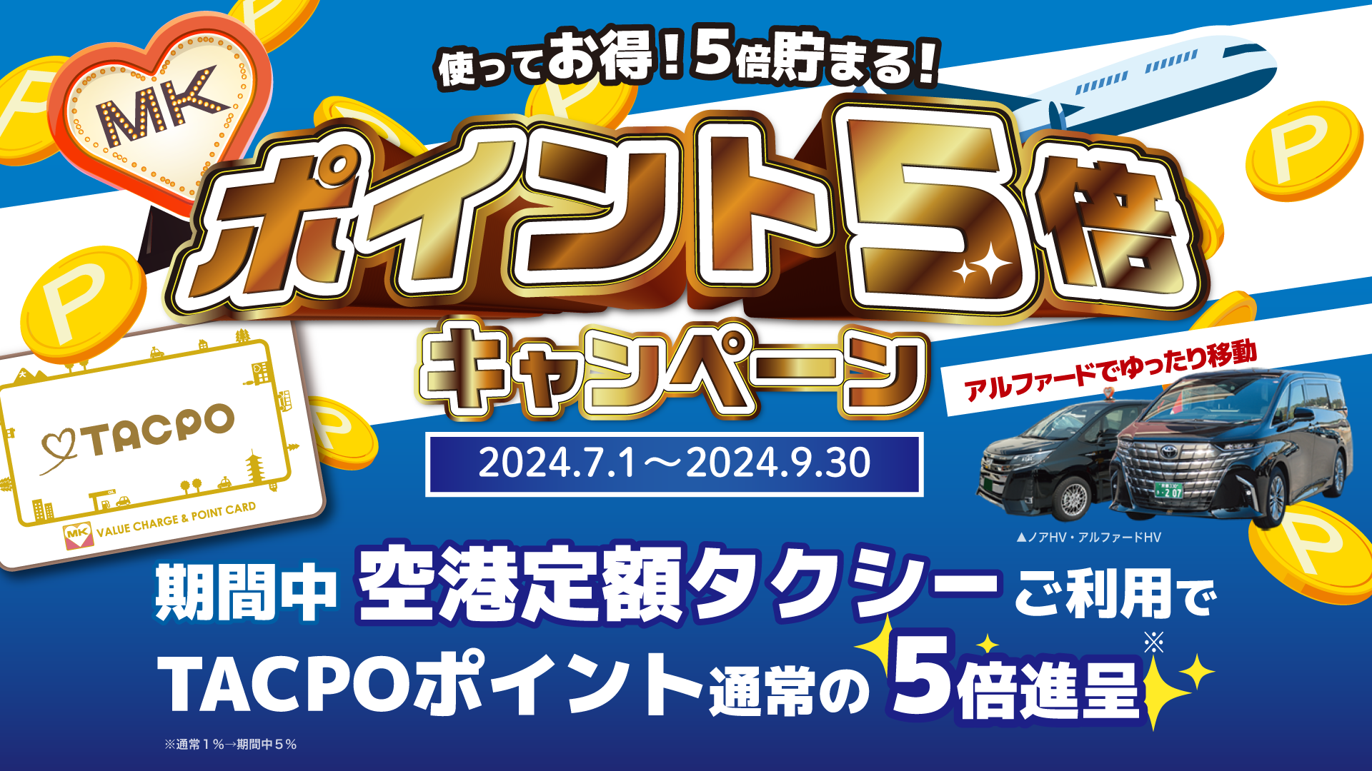 使ってお得!5倍貯まる!ポイント5倍キャンペーン