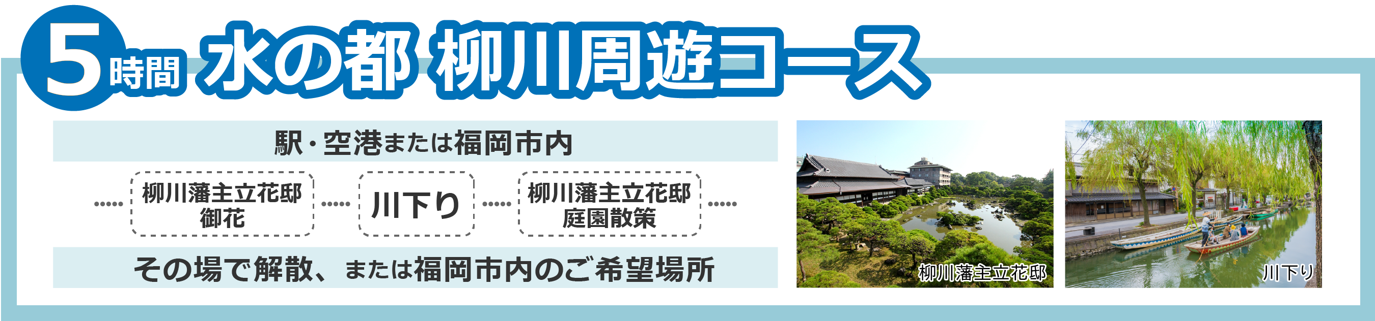 柳川周遊5時間
