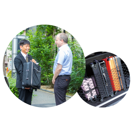 大荷物も楽々！