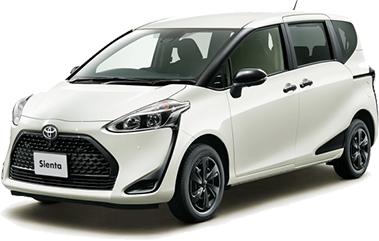中型乗用車（1.0ｔ～1.5ｔ：シエンタ・プリウスなど）